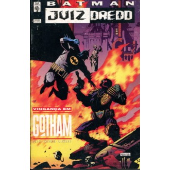 39139 Batman Juiz Dredd (1995) Vingança em Gotham Editora Abril