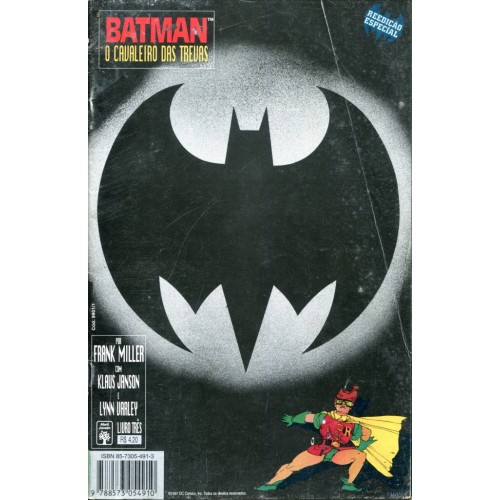 Batman o Cavaleiro das Trevas 3 (1997) Reedição