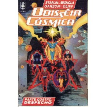 32463 Odisséia Cósmica 4 (1990) Editora Abril