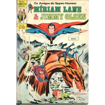 O Homem de Aço 36 (1973) 1a Série Miriam Lane e Jimmy Olsen