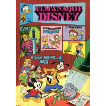 40932 Almanaque Disney 106 (1980) Editora Abril