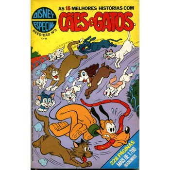 Disney Especial Reedição 3 (1981) Cães e Gatos