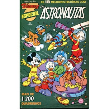 Disney Especial Reedição 11 (1982) Os Astronautas