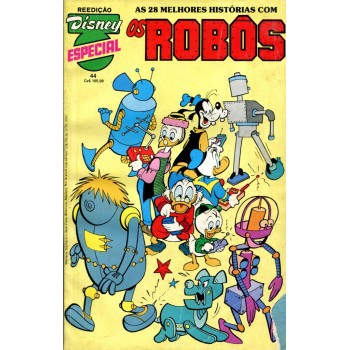 Disney Especial Reedição 44 (1988) Os Robôs