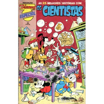 Disney Especial Reedição 26 (1985) Os Cientistas