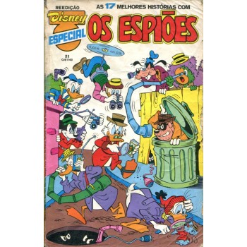 Disney Especial Reedição 21 (1984) Os Espiões