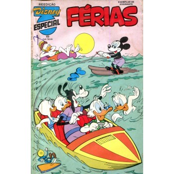 Disney Especial Reedição 49 (1988) Férias