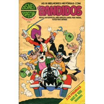 Disney Especial Reedição 1 (1980) Os Bandidos