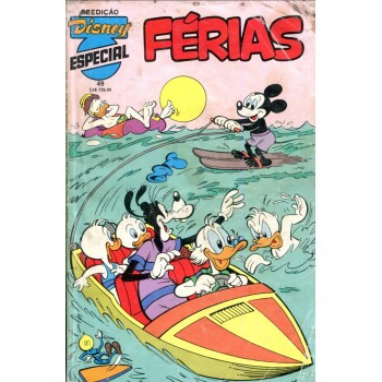 Disney Especial Reedição 49 (1988) Férias