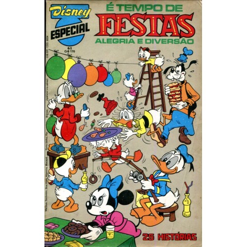 Disney Especial 61 (1981) Festas