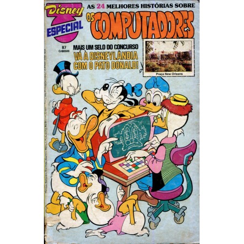 Disney Especial 87 (1985) Os Computadores - Somente Leitura