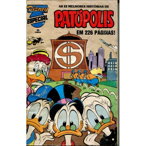 Disney Especial 89 (1985) Patópolis 
