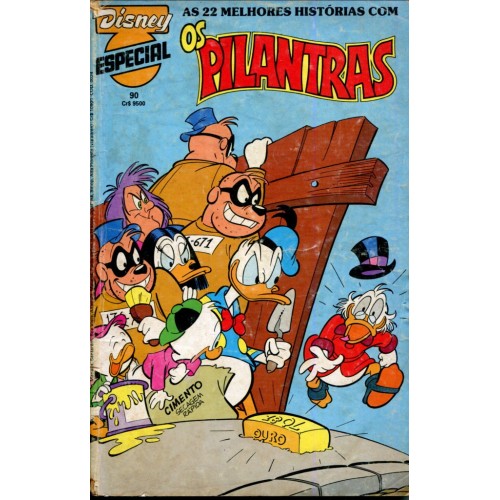 Disney Especial 90 (1986) Os Pilantras - Somente Leitura