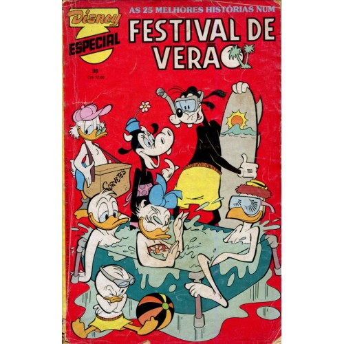 Disney Especial 98 (1987) Festival de Verão - Somente Leitura