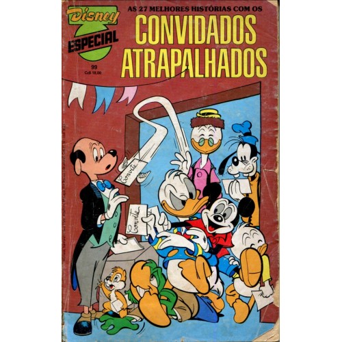 Disney Especial 99 (1987) Convidados Atrapalhados - Somente Leitura