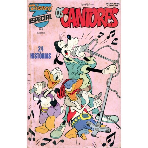 Disney Especial 109 (1988) Os Cantores