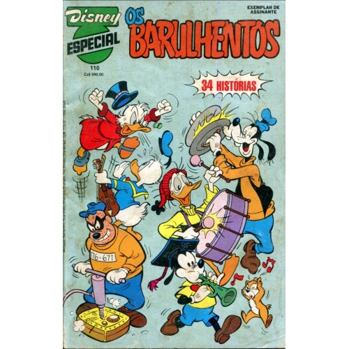 Disney Especial 110 (1988) Os Barulhentos