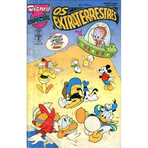 Disney Especial 115 (1989) Os Extraterrestres