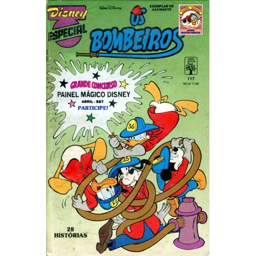 Disney Especial 117 (1989) Os Bombeiros