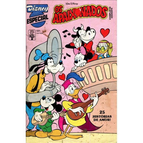 Disney Especial 121 (1990) Os Apaixonados