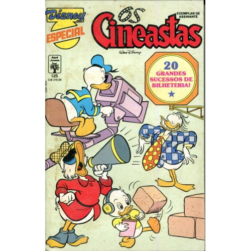 Disney Especial 125 (1991) Os Cineastas