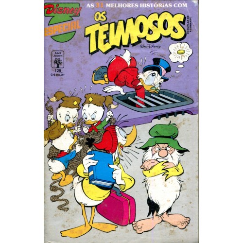 Disney Especial 129 (1991) Os Teimosos