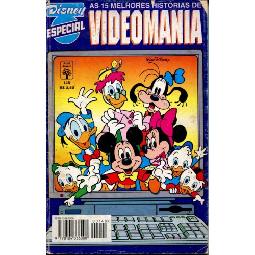 Disney Especial 148 (1995) Videomania