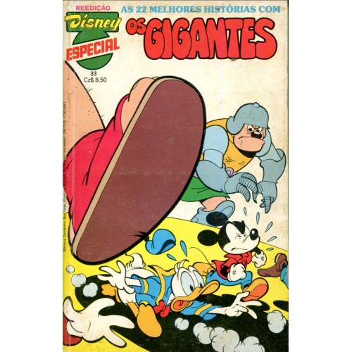 Disney Especial Reedição 33 (1986) Os Gigantes