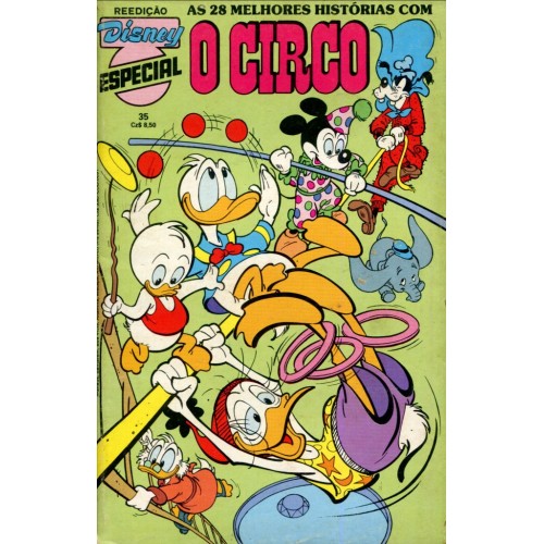 Disney Especial Reedição 35 (1986) O Circo