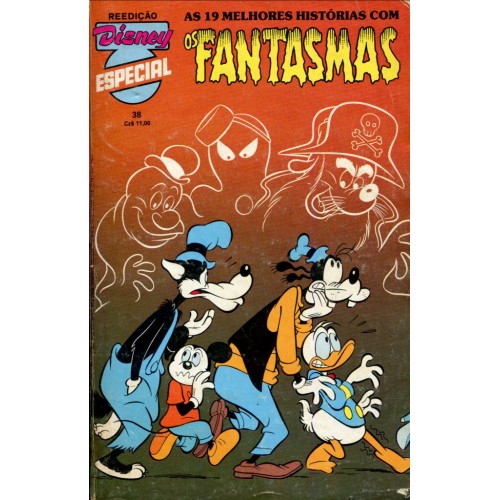 Disney Especial Reedição 38 (1987) Os Fantasmas