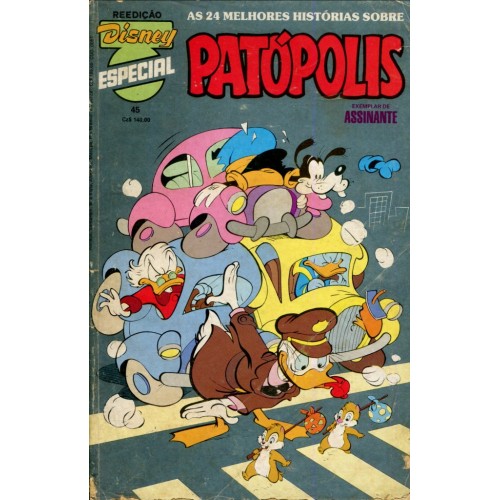 Disney Especial Reedição 45 (1988) Patópolis