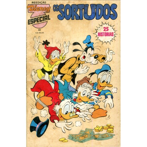 Disney Especial Reedição 48 (1988) Os Sortudos