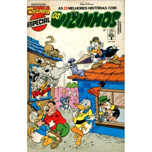 Disney Especial Reedição 57 (1990) Os Vizinhos