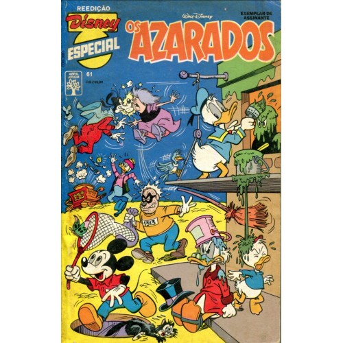 Disney Especial Reedição 61 (1990) Os Azarados