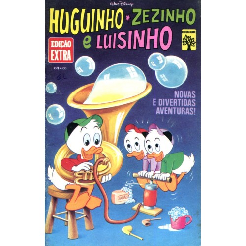 Edição Extra 71 (1976) Huguinho Zezinho e Luisinho