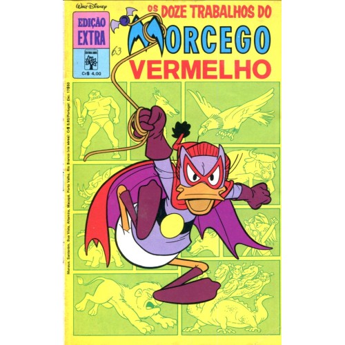 Edição Extra 72 (1976) Morcego Vermelho