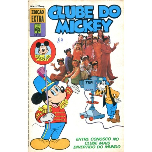 Edição Extra 89 (1978) Clube do Mickey
