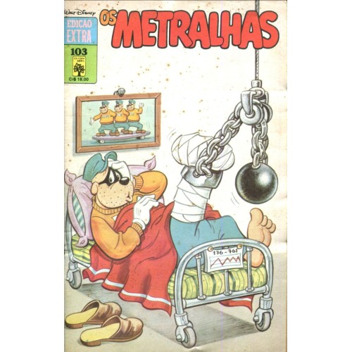 Edição Extra 103 (1980) Os Metralhas