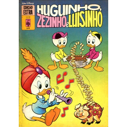 Edição Extra 119 (1981) Huguinho Zezinho e Luisinho