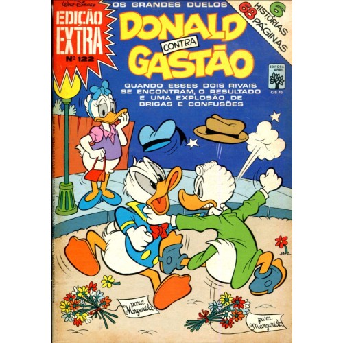 Edição Extra 122 (1981) Donald x Gastão