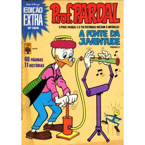 Edição Extra 126 (1982) Prof. Pardal