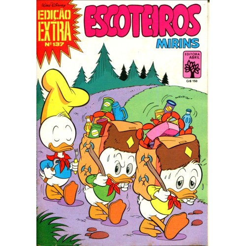 Edição Extra 137 (1982) Escoteiros Mirins