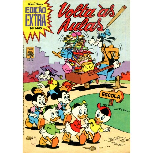 Edição Extra 140 (1983) Volta as Aulas