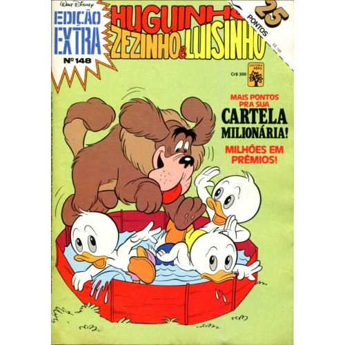 Edição Extra 148 (1983) Huguinho Zezinho e Luisinho