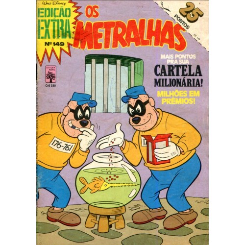 Edição Extra 149 (1983) Os Metralhas