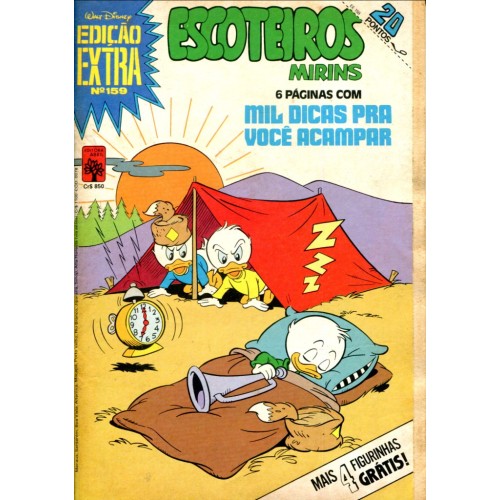 Edição Extra 159 (1984) Escoteiros Mirins