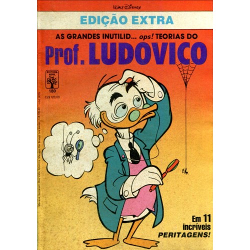 Edição Extra 180 (1988) Prof. Ludovico