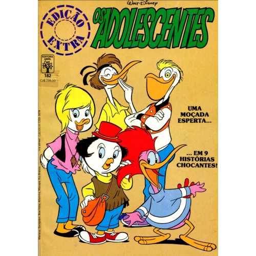 Edição Extra 182 (1988) Os Adolescentes