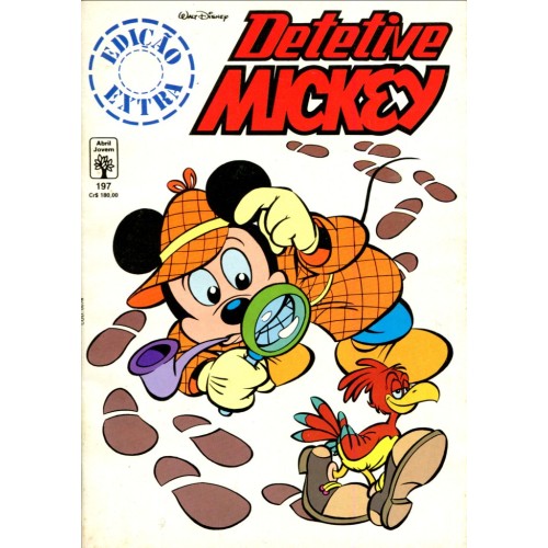 Edição Extra 197 (1991) Detetive Mickey