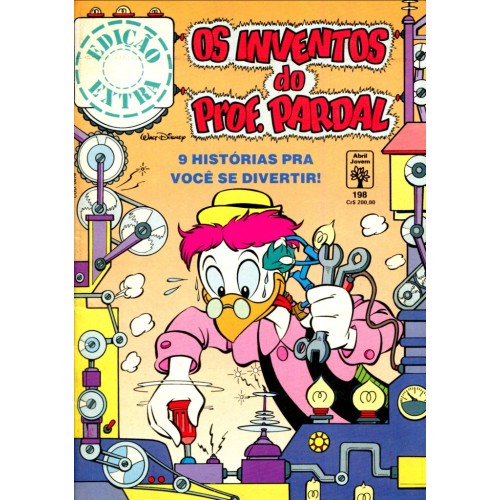 Edição Extra 198 (1991) Os Inventos do Prof. Pardal